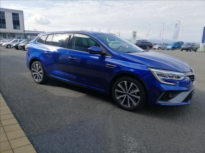 Renault Mégane, 1,3   Grandtour RS Line TCe 140, barva modrá