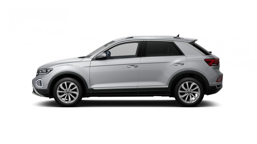 Volkswagen T-Roc, T-Roc Style 1,5 TSI 110 kW 6G, barva stříbrná