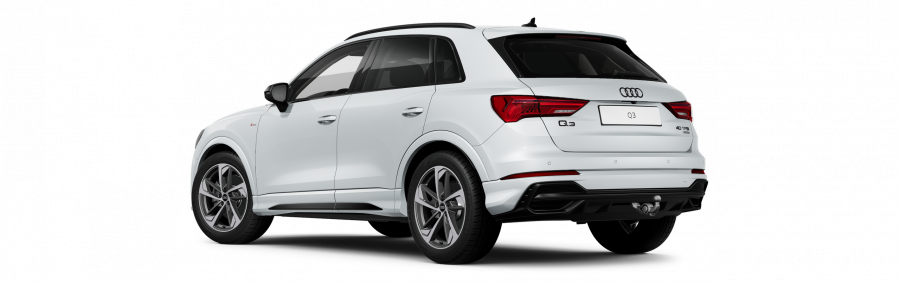 Audi Q3, Q3 S line 40 TFSI 140 kW q, barva bílá