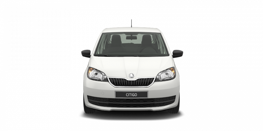 Škoda Citigo, 1,0 MPI 50 kW 5-stup. mech., barva bílá