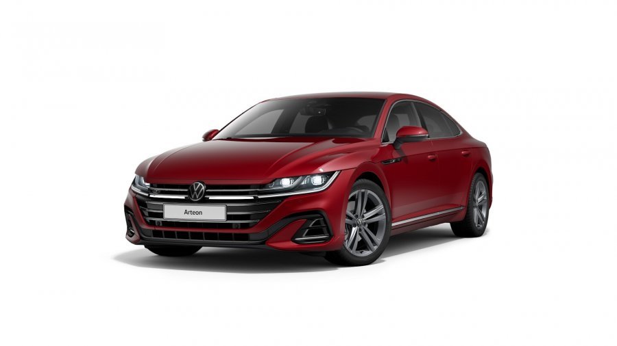 Volkswagen Arteon, Arteon R-Line 2,0 TDI 7DSG 4MOT, barva červená