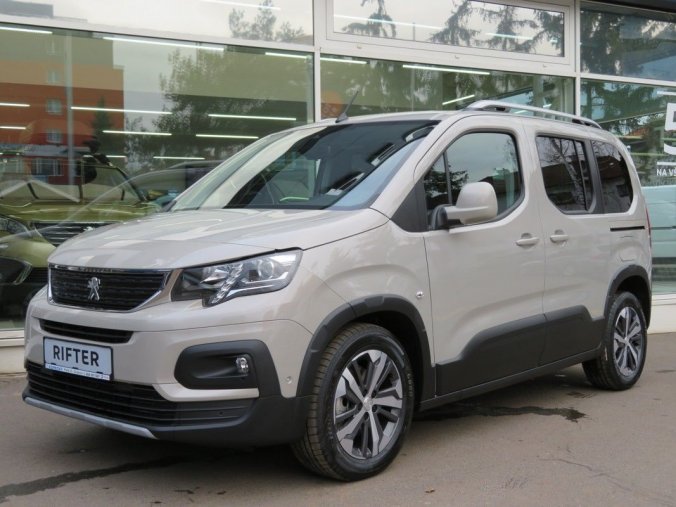 Peugeot Rifter, ALLURE 1.5 BlueHDi 130 S&S MAN, barva šedá