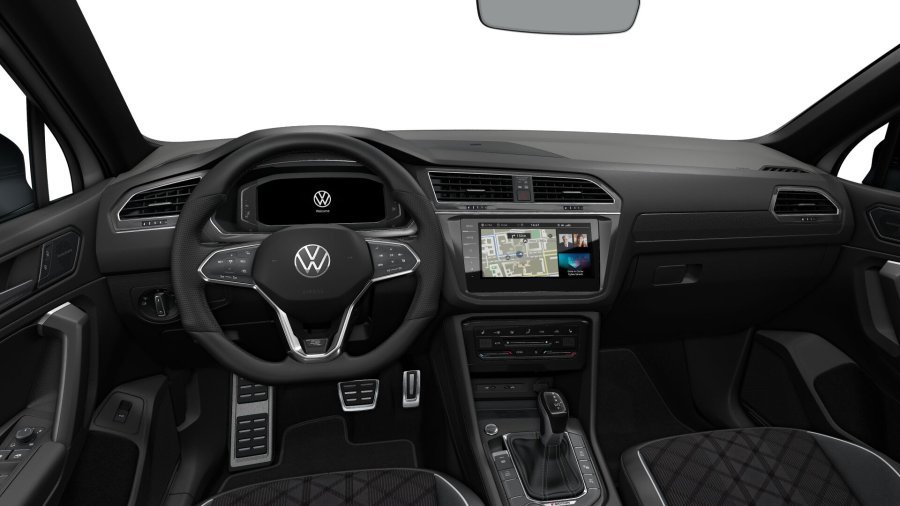 Volkswagen Tiguan Allspace, Allspace R-Line 2,0 TSI 140 kW 4M 7DSG, barva bílá