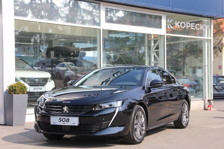 Peugeot 508, ALLURE BlueHDi 130 S&S EAT8, barva černá