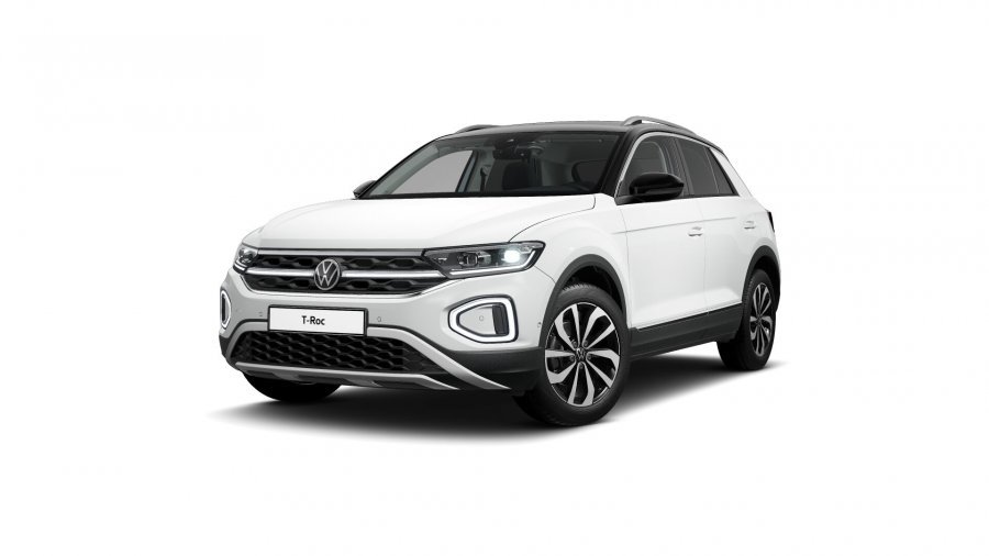 Volkswagen T-Roc, T-Roc Style 1,5 TSI 110 kW 7DSG, barva bílá