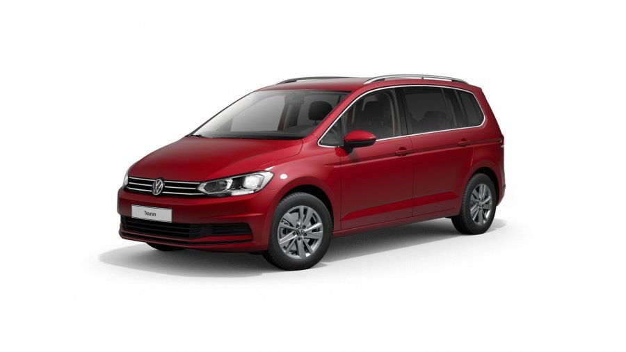 Volkswagen Touran, Touran CL 2,0 TDI 7DSG EVO, barva červená