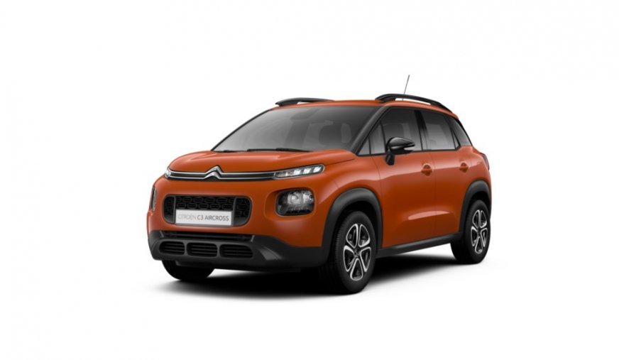 Citroën C3 Aircross, 1.2 PureTech 110, barva oranžová