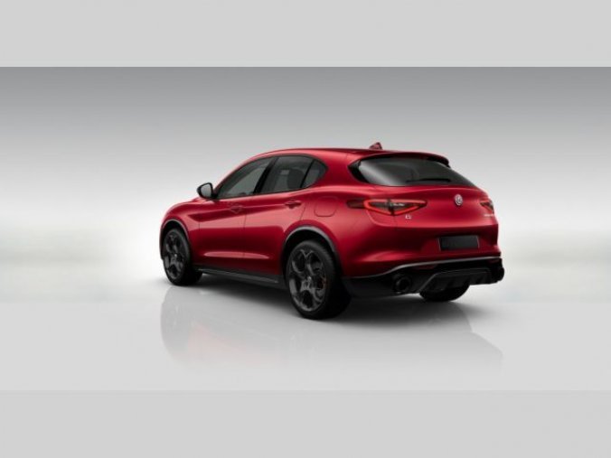 Alfa Romeo Stelvio, 2.0 Turbo 280k Q4 COMPETIZIONE, barva červená