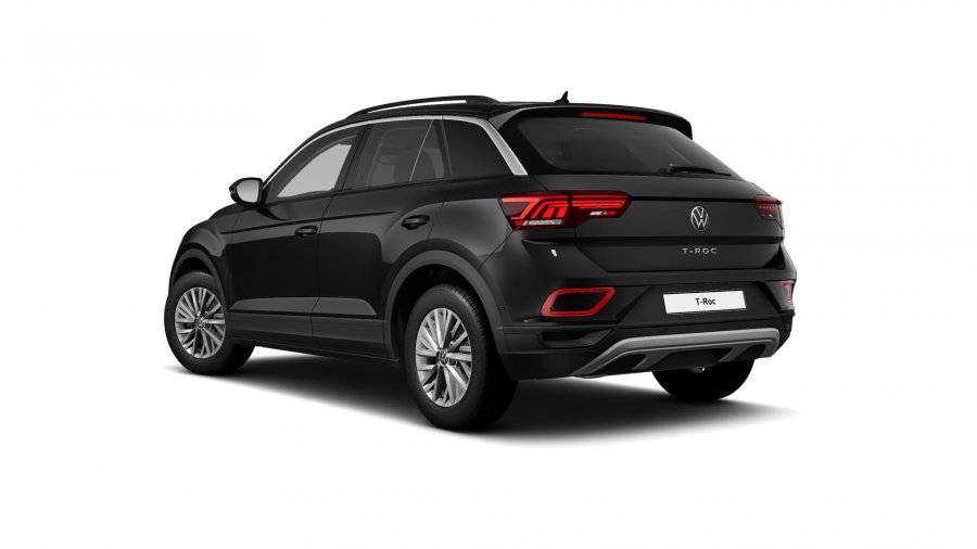 Volkswagen T-Roc, T-Roc Life 2,0 TDI 110 kW 7DSG, barva černá