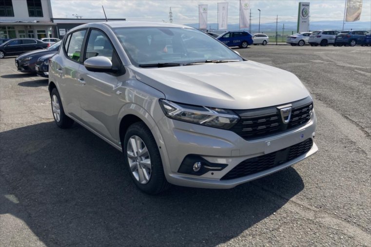 Dacia Sandero, 1,0   TCe Comfort 90 SKLADEM, barva šedá