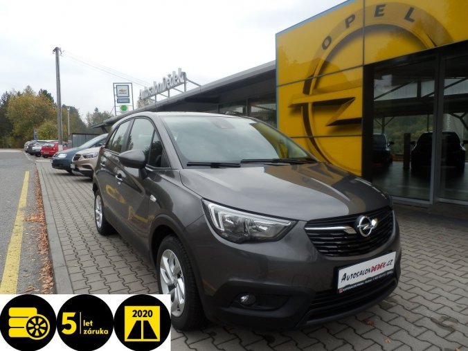 Opel Crossland X, 1,2 60kW SMILE, barva šedá