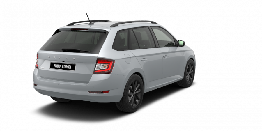 Škoda Fabia, 1,0 TSI 81 kW 6-stup. mech., barva stříbrná