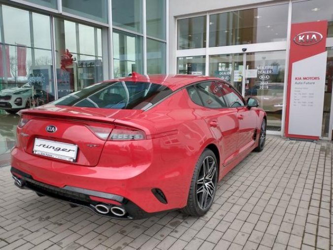 Kia Stinger, 3.3 V6 T-GDi 4x4 8A/T GT MY21, barva červená