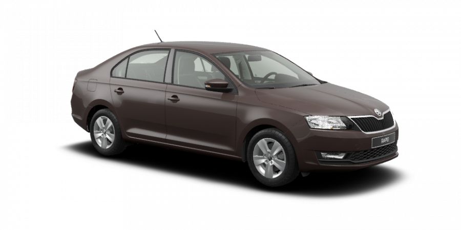 Škoda Rapid, 1,0 TSI 81 kW 6-stup. mech., barva hnědá