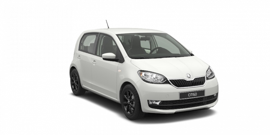 Škoda Citigo, 1,0 MPI 50 kW 5-stup. mech., barva bílá