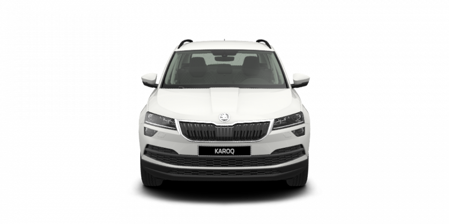 Škoda Karoq, 1,0 TSI 85 kW 6-stup. mech., barva bílá