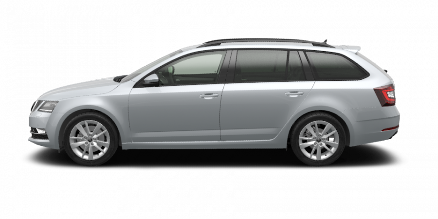 Škoda Octavia, 1,6 TDI 85 kW 5-speed mech., barva stříbrná