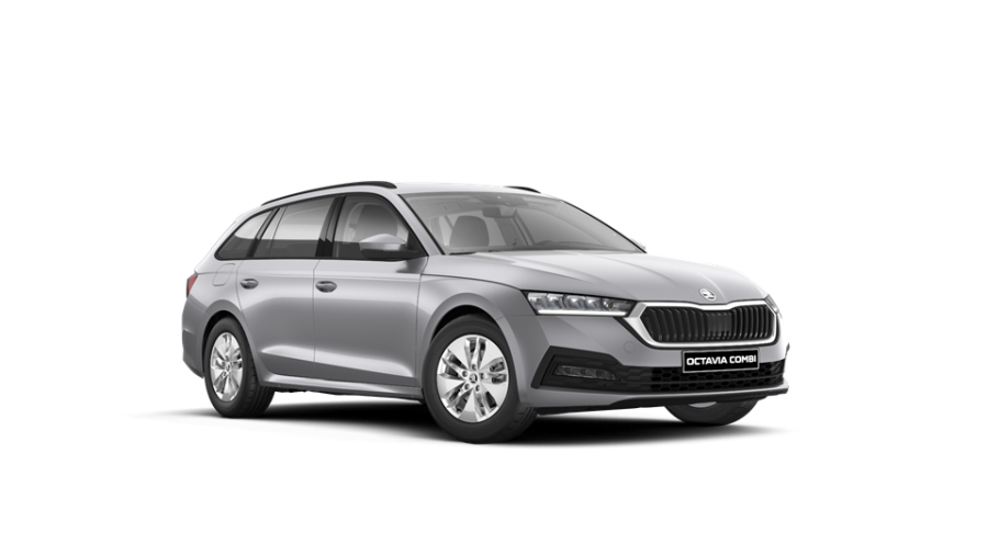 Škoda Octavia, 2,0 TDI 85 kW 6-stup. mech., barva stříbrná