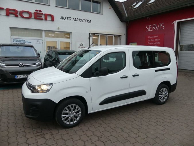 Citroën Berlingo, Citroën Berlingo osobní XL 1,2 PT 110 MAN6 LIVE PACK, barva bílá