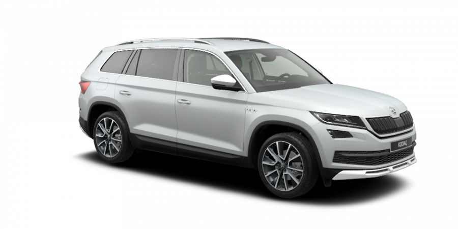 Škoda Kodiaq, 2,0 TSI 140 kW 7-stup. automat. 4x4, barva bílá