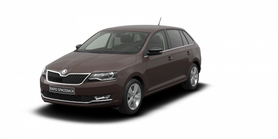 Škoda Rapid, 1,0 TSI 70 kW 5-stup. mech., barva hnědá