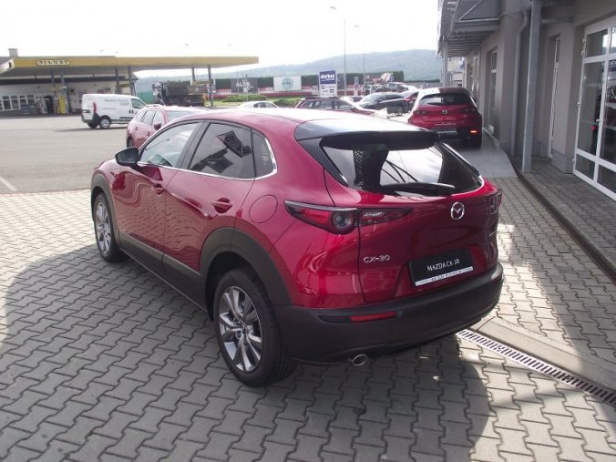 Mazda CX-30, 2,0 122k, barva červená