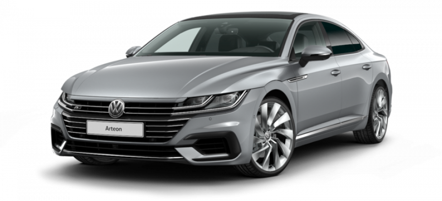 Volkswagen Arteon, R-line 2,0 TSI 4MOT OPF 7DSG, barva stříbrná