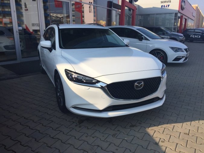 Mazda 6, 2,0 Skyactiv-G145, barva bílá