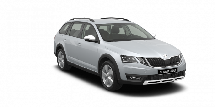 Škoda Octavia, 2,0 TDI 110 kW 7-stup. automat. 4x4, barva stříbrná