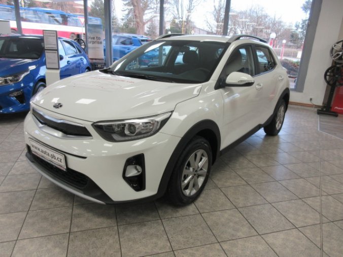 Kia Stonic, 1.25 CVVT Exclusive NAVI, barva bílá