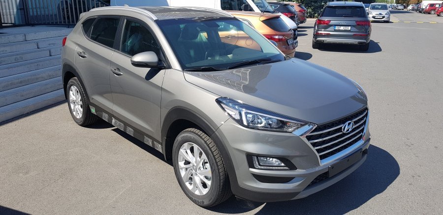 Hyundai Tucson, 1,6 T-GDi 130 kW (95 NAT) 6 st. man, barva šedá