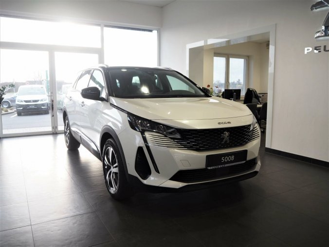 Peugeot 5008, ALLURE PACK 1.2 130k EAT8, barva bílá