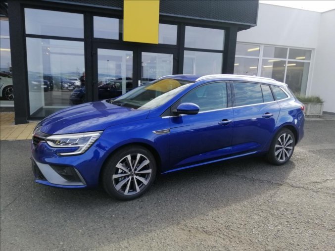 Renault Mégane, 1,3   Grandtour RS Line TCe 140, barva modrá