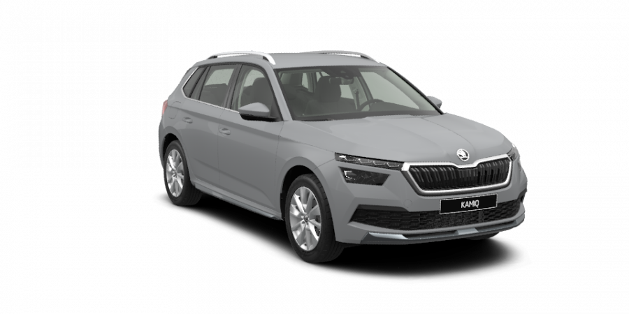 Škoda Kamiq, 1,5 TSI 110 kW 6-stup. mech., barva šedá