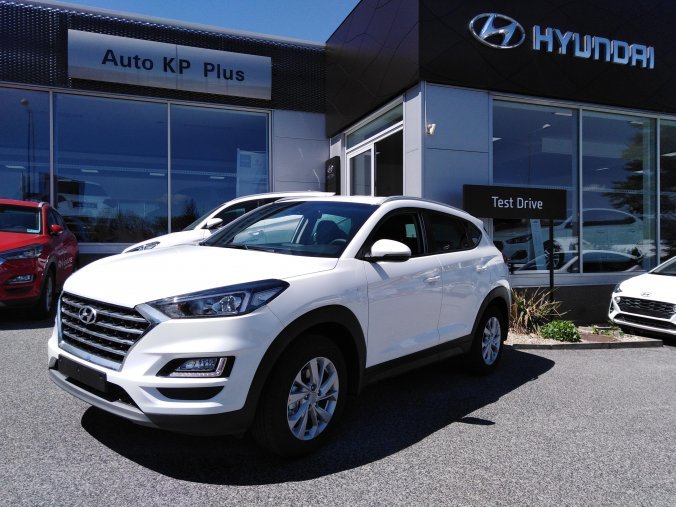 Hyundai Tucson, 1,6 T-GDi 130 kW (95 NAT) 7 st. DCT 4×4, barva bílá