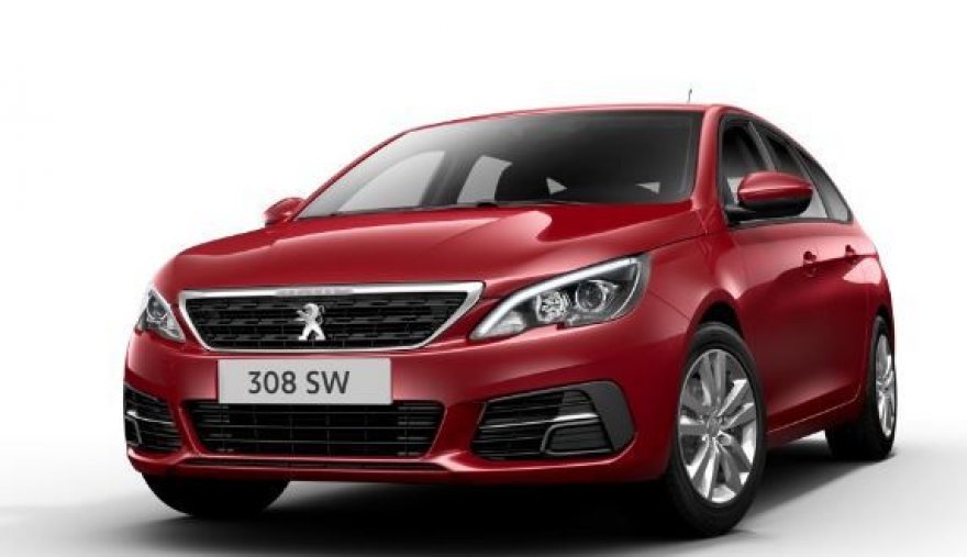 Peugeot 308, SW ACTIVE 1.6 BlueHDi 120, barva červená