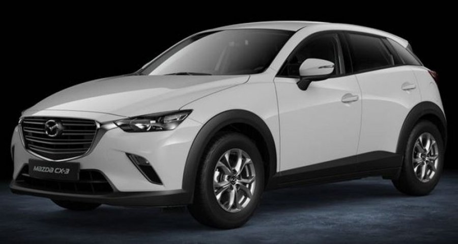 Mazda CX-3, 2.0 Skyactiv G121, barva bílá