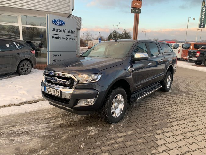 Ford Ranger, 3,2TDCi Limited Automat, barva šedá