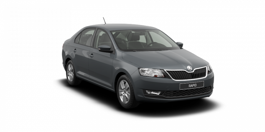 Škoda Rapid, 1,0 TSI 81 kW 6-stup. mech., barva šedá