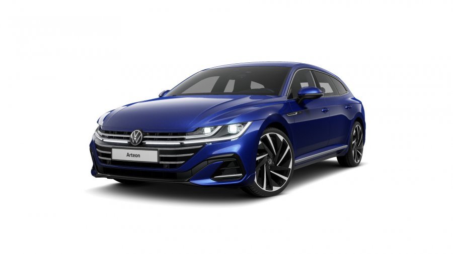 Volkswagen Arteon Shooting Brake, Arteon SB R-Line 2,0 TDI 7DSG 4MOT, barva modrá