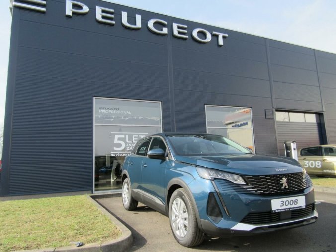 Peugeot 3008, Active Pack 1.2 PureTech 130k, barva modrá