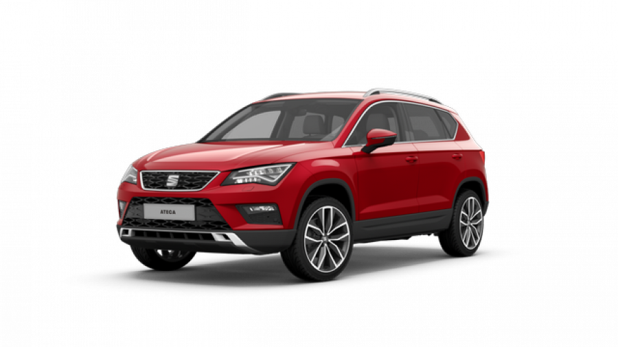 Seat Ateca, Xcellence 2,0 TSI 190k 4WD DSG, barva červená