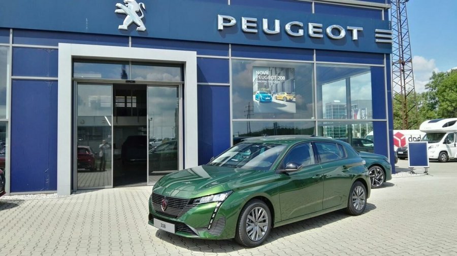 Peugeot 308, ACTIVE PACK 1.2 110k MAN6, barva zelená