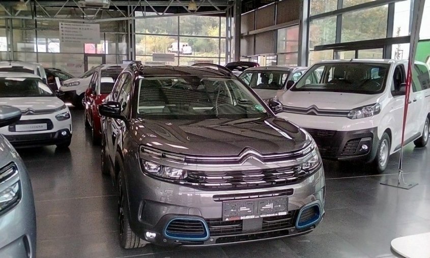 Citroën C5 Aircross, Citroën SUV C5 Aircross Hybrid 225 k S&S ë-EAT8 SHINE, barva šedá