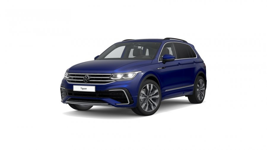 Volkswagen Tiguan, Tiguan R-Line 2,0 TSI 180 kW 4M 7DSG, barva modrá