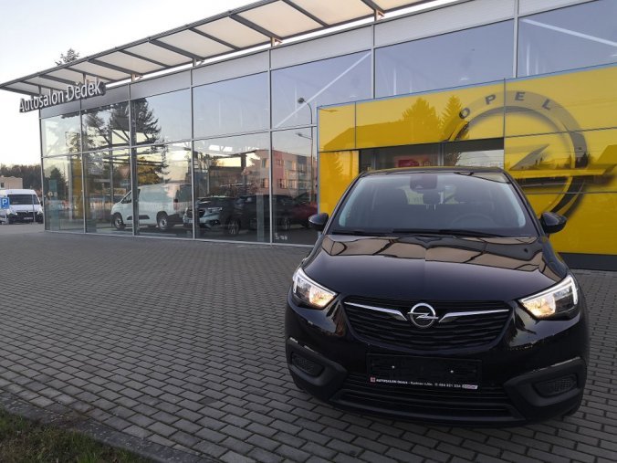 Opel Crossland X, SMILE 1,2 60kW MT5, barva modrá