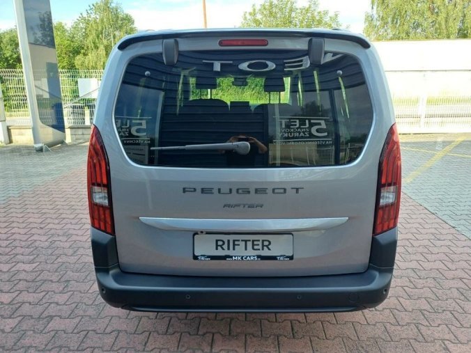 Peugeot Rifter, Peugeot Rifter Long Allure 1.5 7 let zár., barva šedá