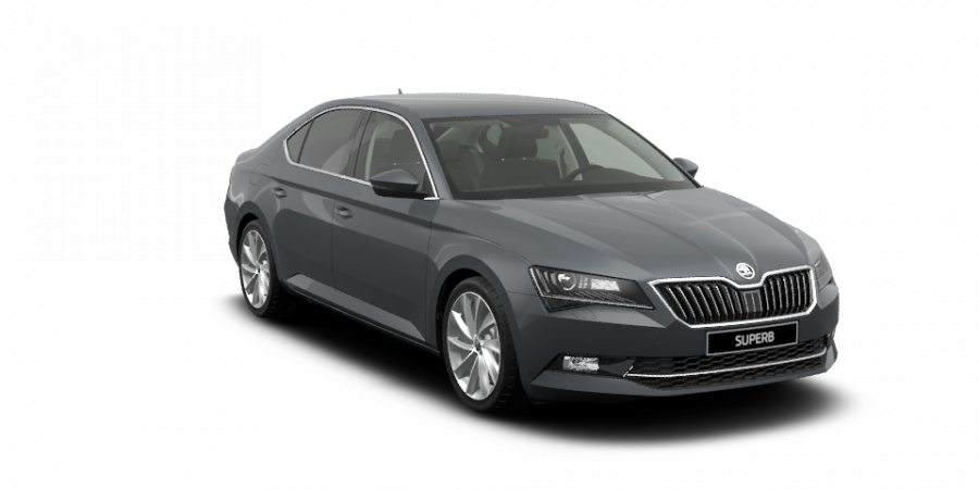 Škoda Superb, 2,0 TDI 110 kW 7-stup. automat., barva šedá