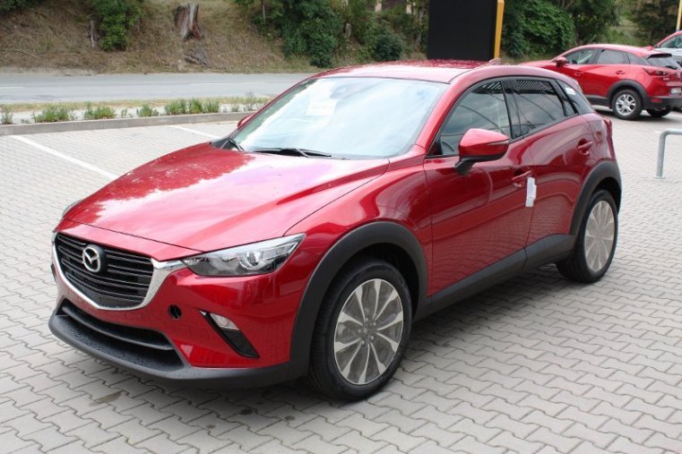 Mazda CX-3, SKYACTIV-G, barva červená