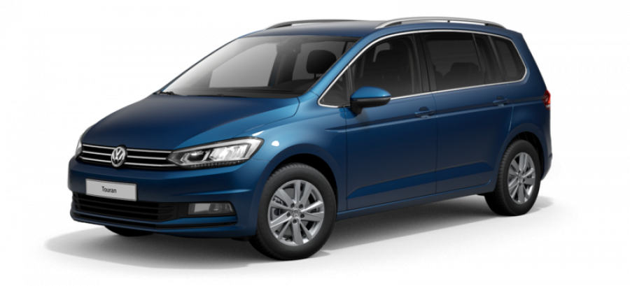 Volkswagen Touran, ME 2,0 TDI 6G, barva modrá